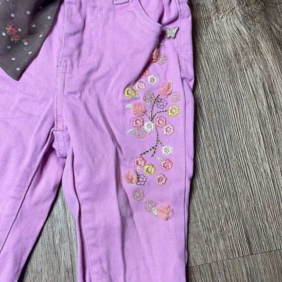 Baby Purple Skinny Pants - Picture 3 of 11